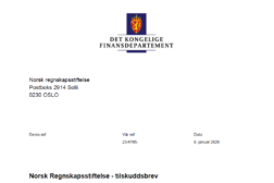 Tilskudd til standardsettingen